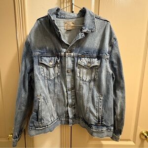 Ralph Lauren Men's Light Blue Denim Jacket